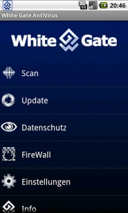 Антивирус White-Gate для планшета